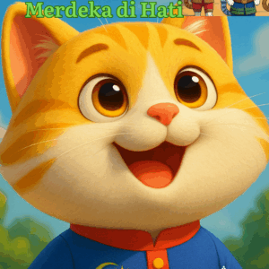 Ucop dan Sahabat - Merdeka di Hati (BM-Jawi)